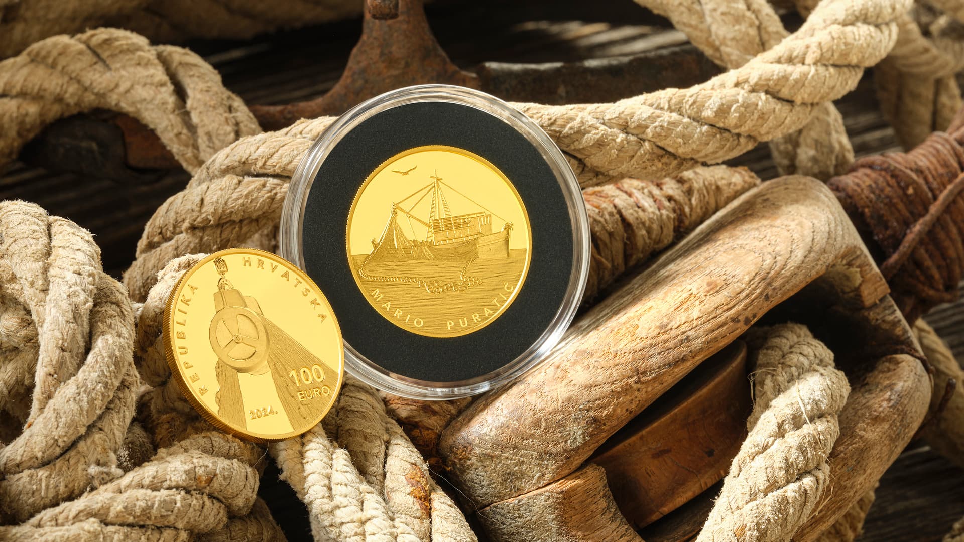 CNB issues “Puratić Power Block” gold and silver coins